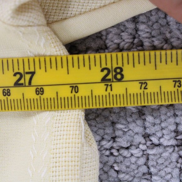 Jamaica Jaxx Silk Shirt Mens 2XL Yellow Beige Button Down Short Sleeve Collared - Picture 9 of 10